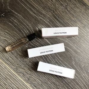 Four (4) Louis Vuitton Fragrance Samples